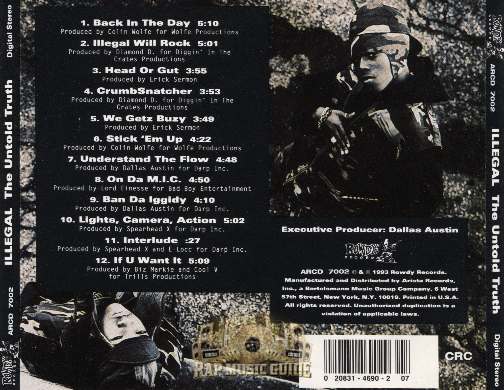 Illegal - The Untold Truth: CD | Rap Music Guide